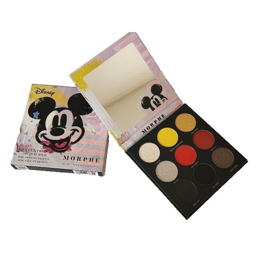 Morphe Disney Mickey & Friends Truth Be Bold Mini Artistry Eyeshadow Palette NIB